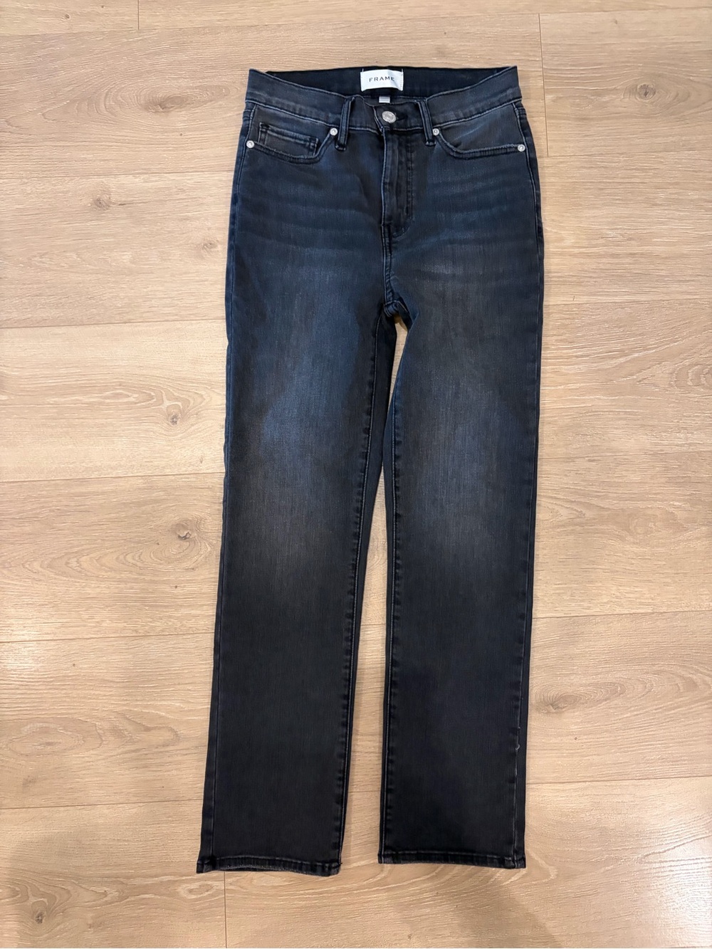Frame Denim Straight-Leg Jeans